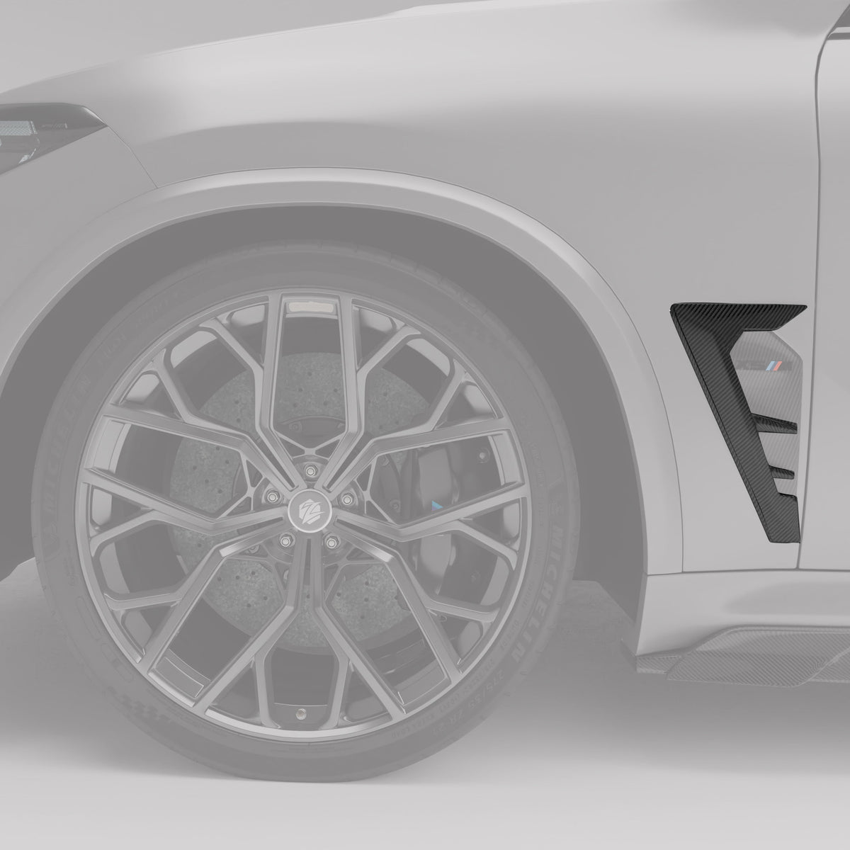 REVOZPORT BMW X5M F95 LCI Carbon Fibre Side Vents (2023+) - Premium Bespoke AutoWorks