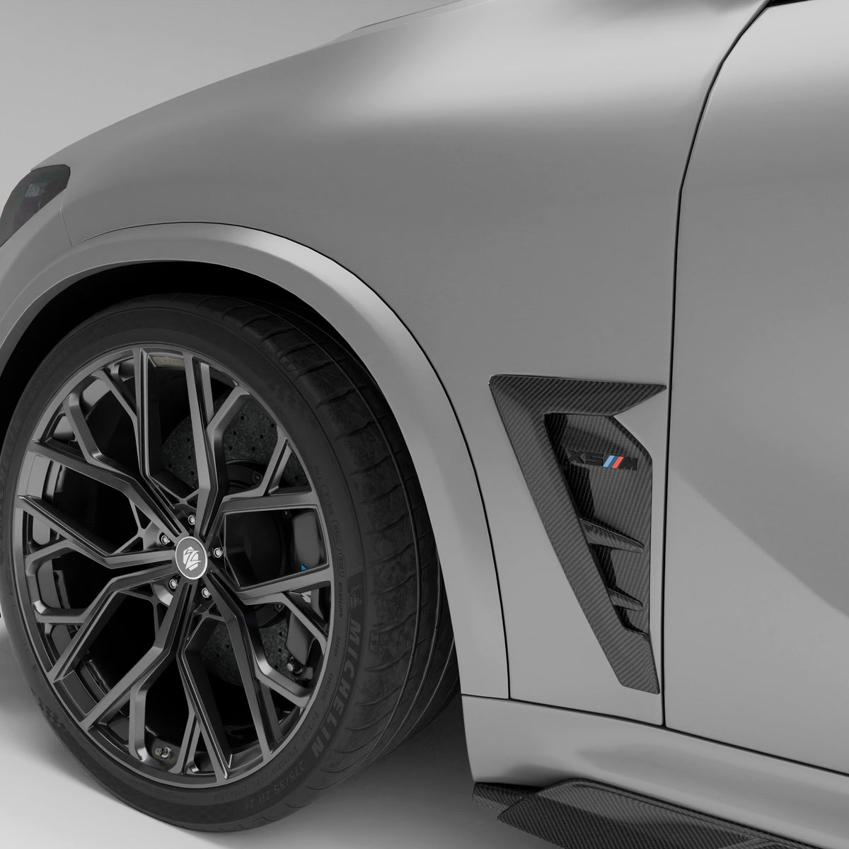 REVOZPORT BMW X5M F95 LCI Carbon Fibre Side Vents (2023+), image 8 - Premium Bespoke AutoWorks