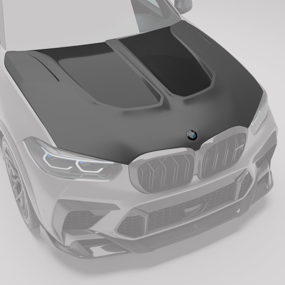 REVOZPORT BMW X5M F95 Pre-LCI Carbon Fibre Bonnet (2020-2023) - Premium Bespoke AutoWorks