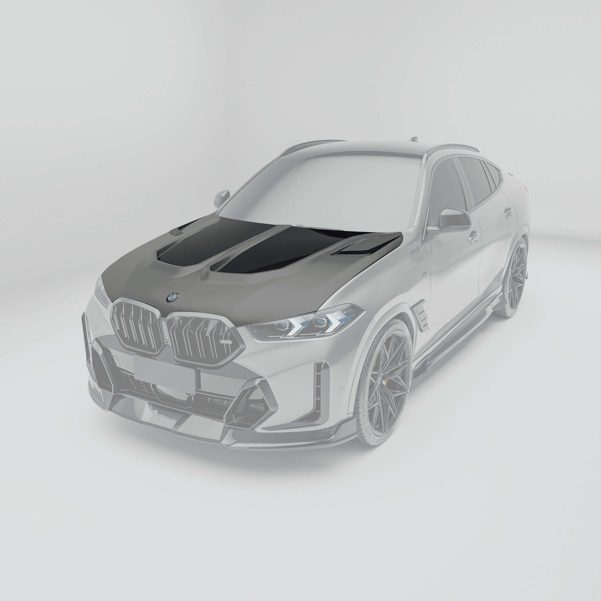 REVOZPORT BMW X6 G06 LCI Carbon Fibre Bonnet (2023+) - Premium Bespoke AutoWorks