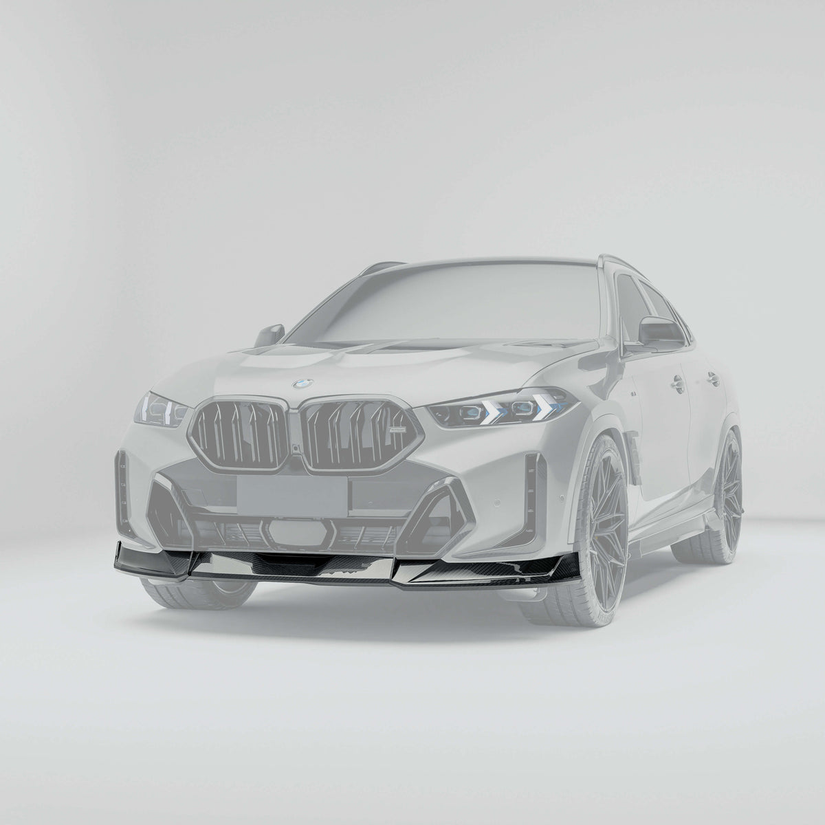 REVOZPORT BMW X6 G06 LCI Carbon Fibre Front Lip (2023+) - Premium Bespoke AutoWorks