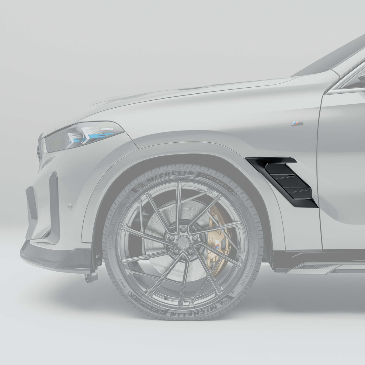 REVOZPORT BMW X6 G06 LCI Carbon Fibre Side Fender Vents (2023+) - Premium Bespoke AutoWorks