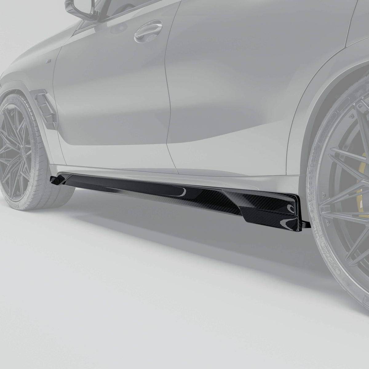 REVOZPORT BMW X6 G06 LCI Carbon Fibre Side Skirts (2023+) - Premium Bespoke AutoWorks