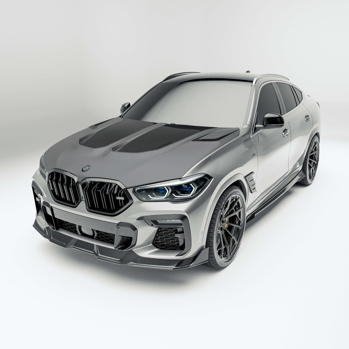 REVOZPORT BMW X6 G06 Pre-LCI Carbon Fibre Bonnet (2019-2023), image 2 - Premium Bespoke AutoWorks