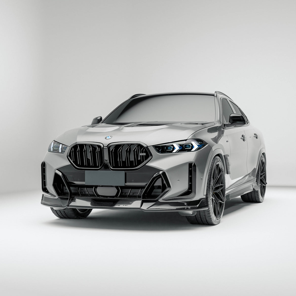REVOZPORT BMW X6 G06 Pre-LCI Carbon Fibre Front Canards (2019-2023), image 7 - Premium Bespoke AutoWorks