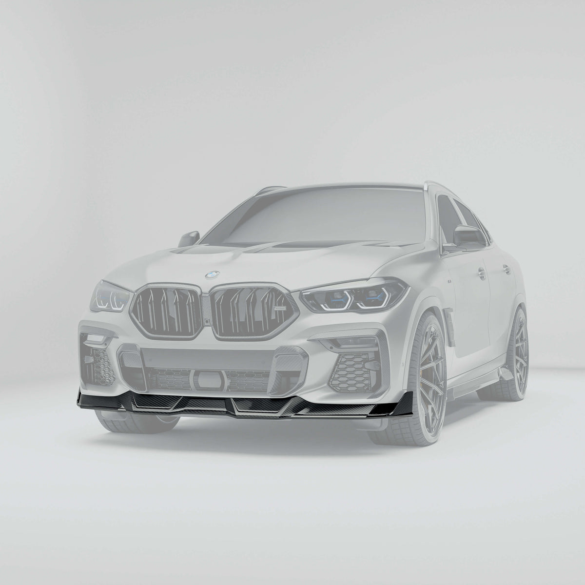 REVOZPORT BMW X6 G06 Pre-LCI Carbon Fibre Front Lip (2019-2023) - Premium Bespoke AutoWorks