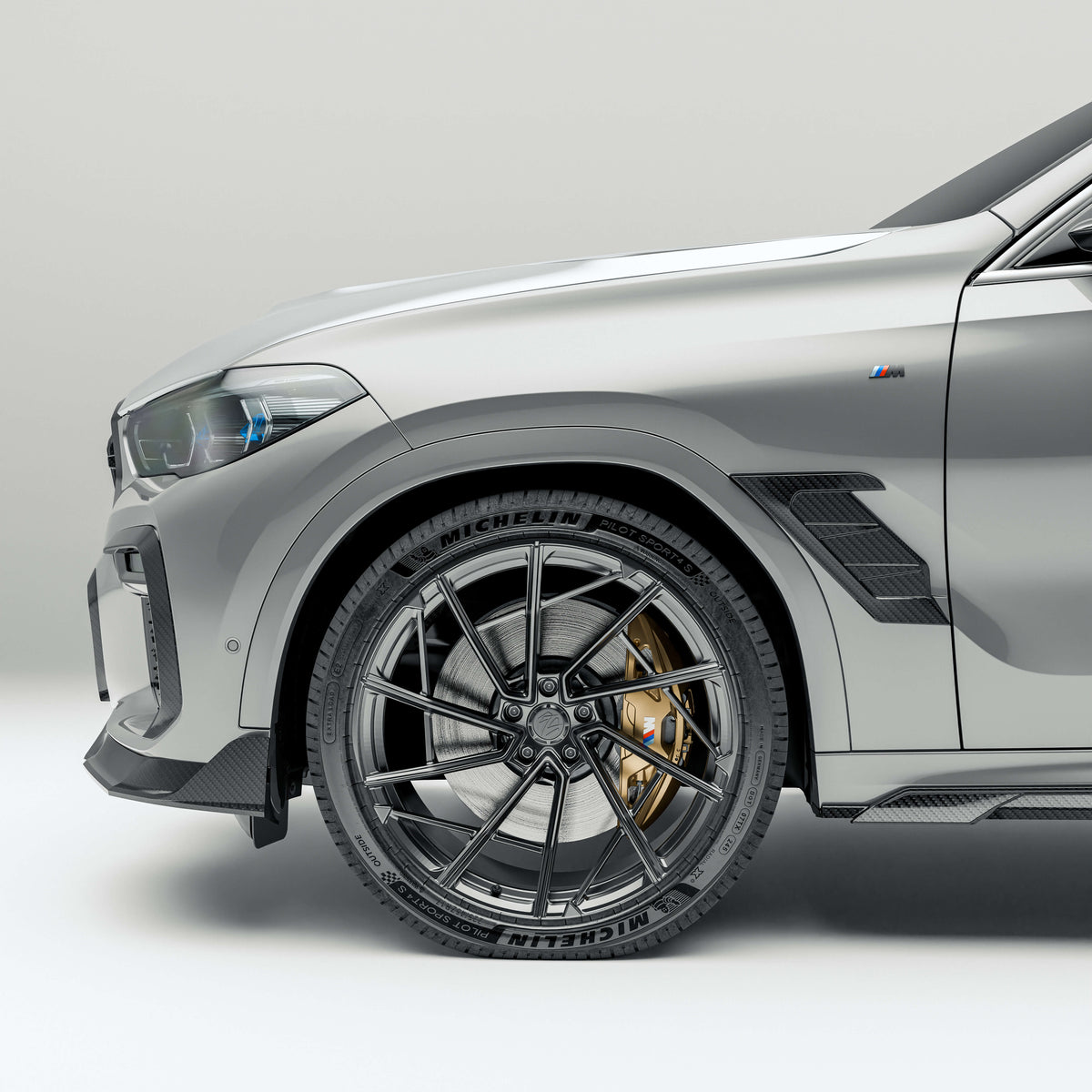 REVOZPORT BMW X6 G06 Pre-LCI Carbon Fibre Side Fender Vents (2019-2023), image 2 - Premium Bespoke AutoWorks