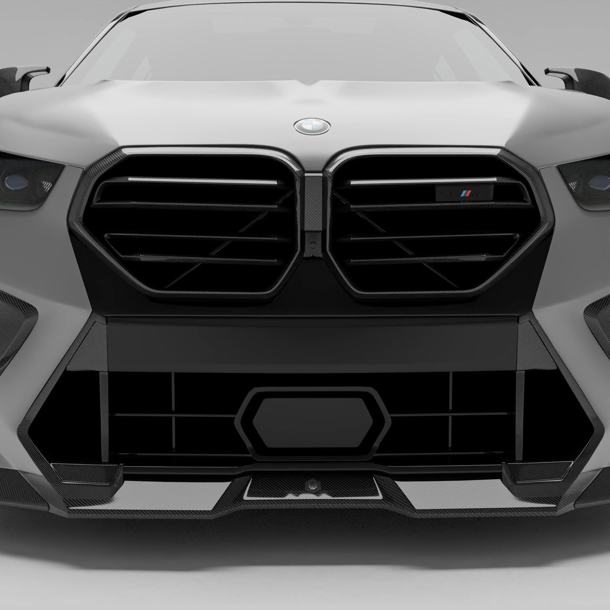 REVOZPORT BMW X6M F96 LCI Carbon Fibre Front Grille (2023+), image 2 - Premium Bespoke AutoWorks