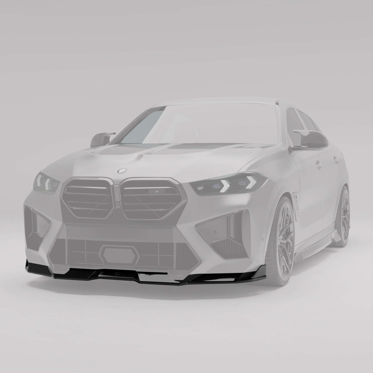REVOZPORT BMW X6M F96 LCI Carbon Fibre Front Lip (2023+) - Premium Bespoke AutoWorks