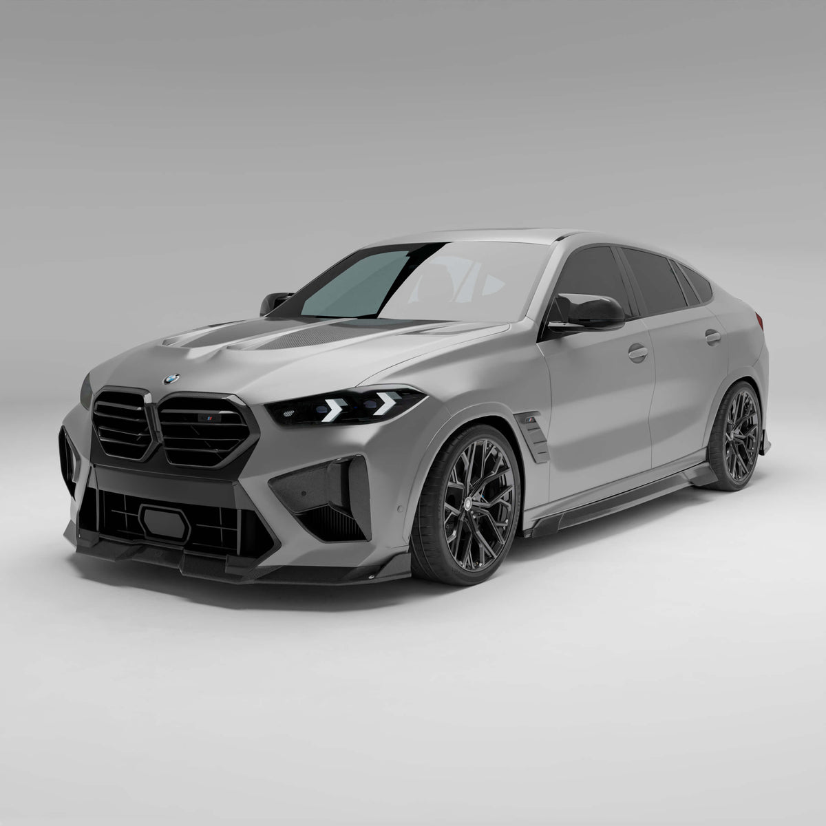 REVOZPORT BMW X6M F96 LCI Carbon Fibre Front Lip (2023+), image 9 - Premium Bespoke AutoWorks