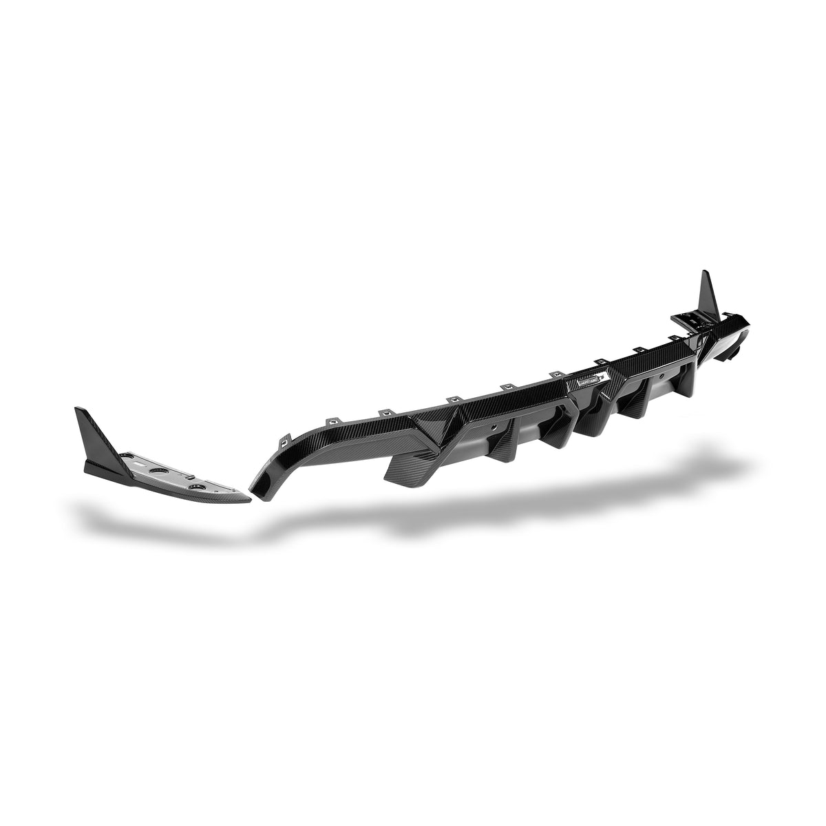 REVOZPORT BMW X6M F96 LCI Carbon Fibre Rear Diffuser (2023+), image 3 - Premium Bespoke AutoWorks