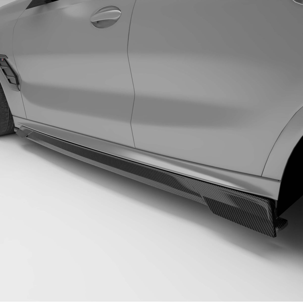 REVOZPORT BMW X6M F96 LCI Carbon Fibre Side Skirts (2023+), image 2 - Premium Bespoke AutoWorks