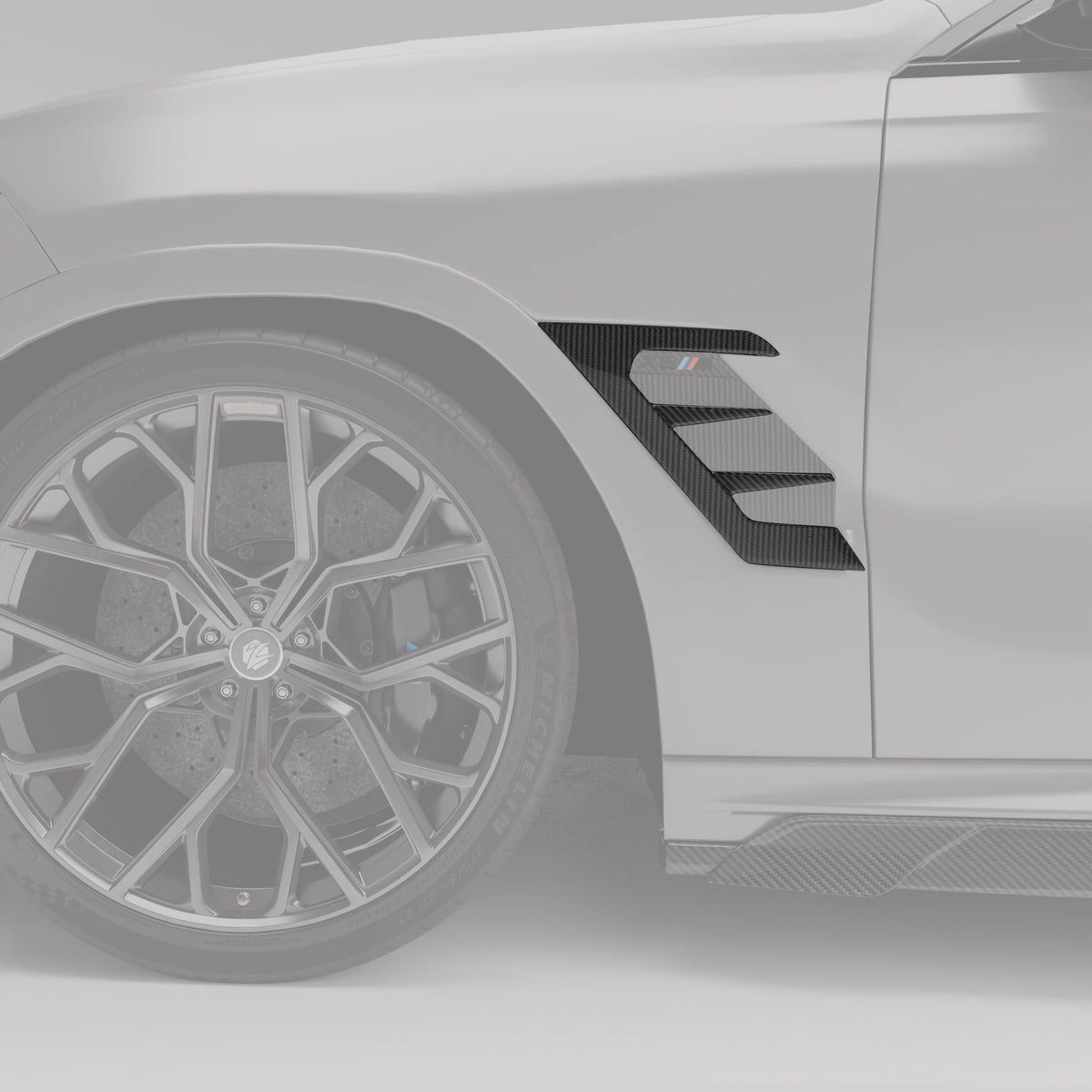REVOZPORT BMW X6M F96 LCI Carbon Fibre Side Vents (2023+) - Premium Bespoke AutoWorks
