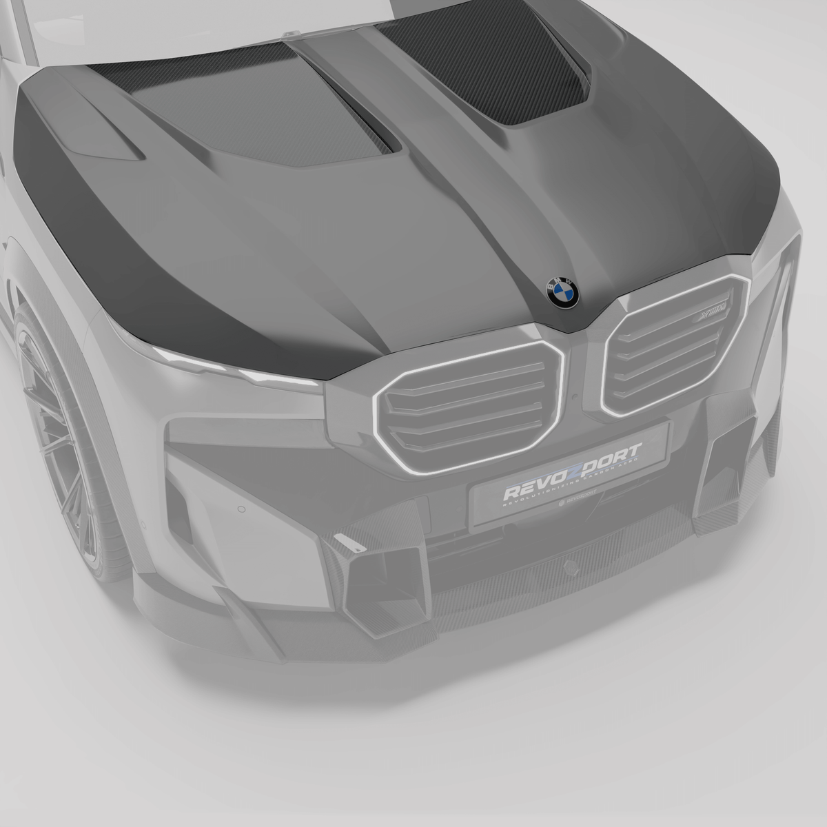 REVOZPORT BMW XM G09 Carbon Fibre Bonnet (2023+) - Premium Bespoke AutoWorks