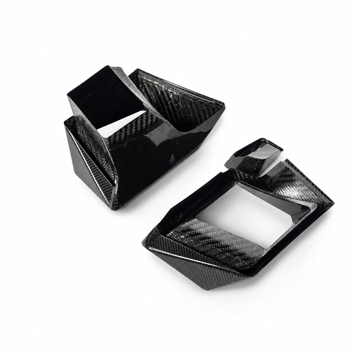 REVOZPORT BMW XM G09 Carbon Fibre Front Bumper Vent Trims (2023+), image 8 - Premium Bespoke AutoWorks