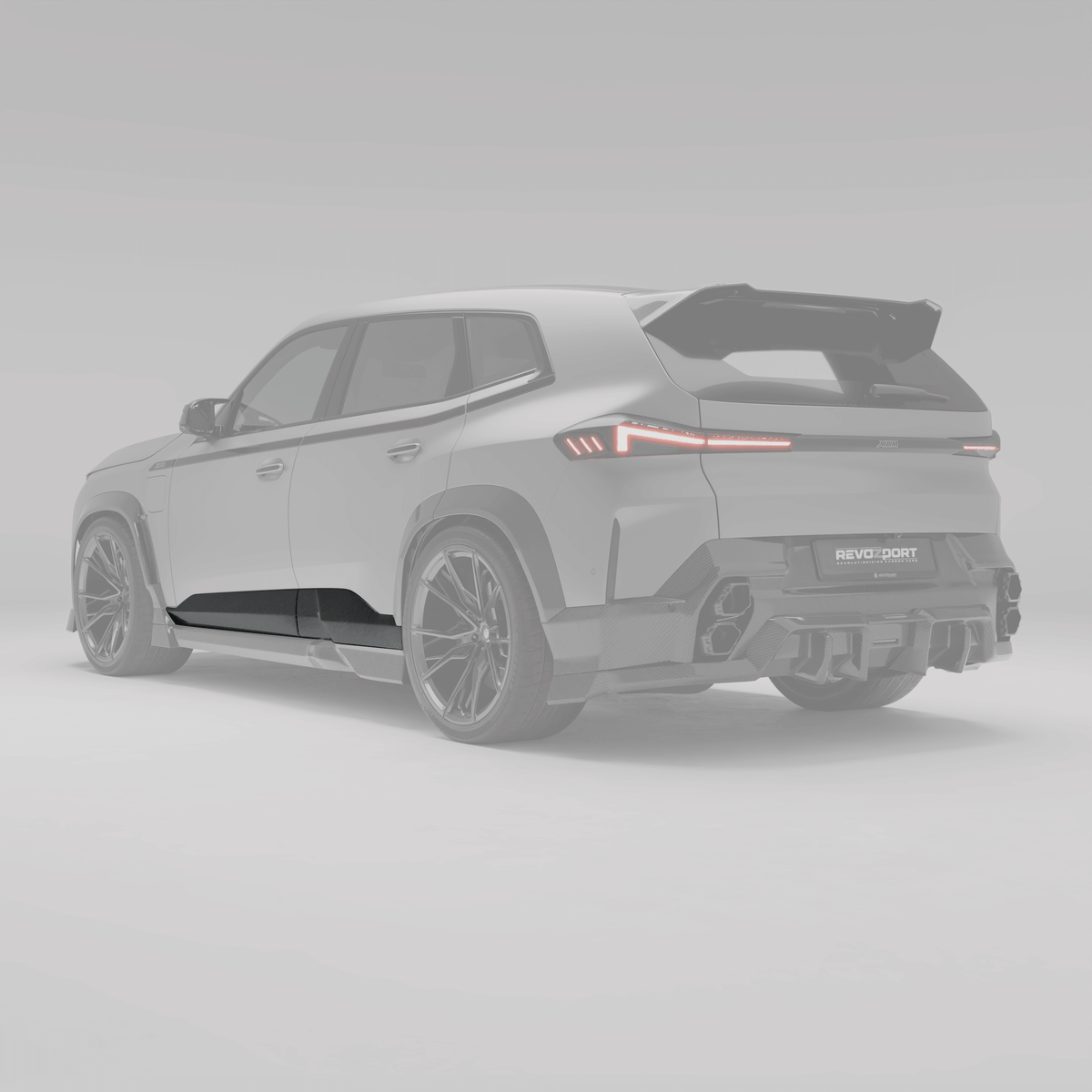 REVOZPORT BMW XM G09 Carbon Fibre Lower Door Extensions (2023+) - Premium Bespoke AutoWorks