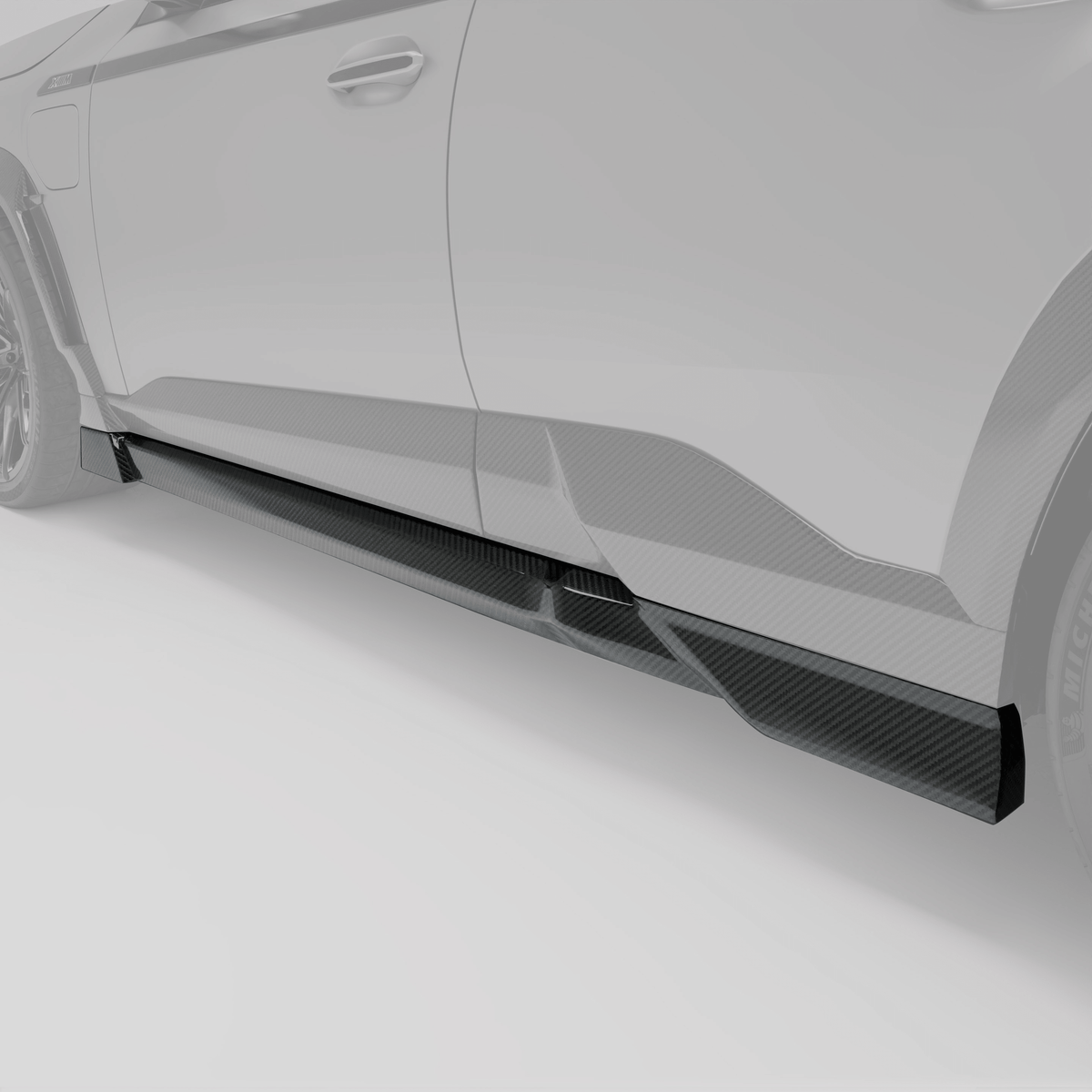 REVOZPORT BMW XM G09 Carbon Fibre Side Skirts (2023+) - Premium Bespoke AutoWorks