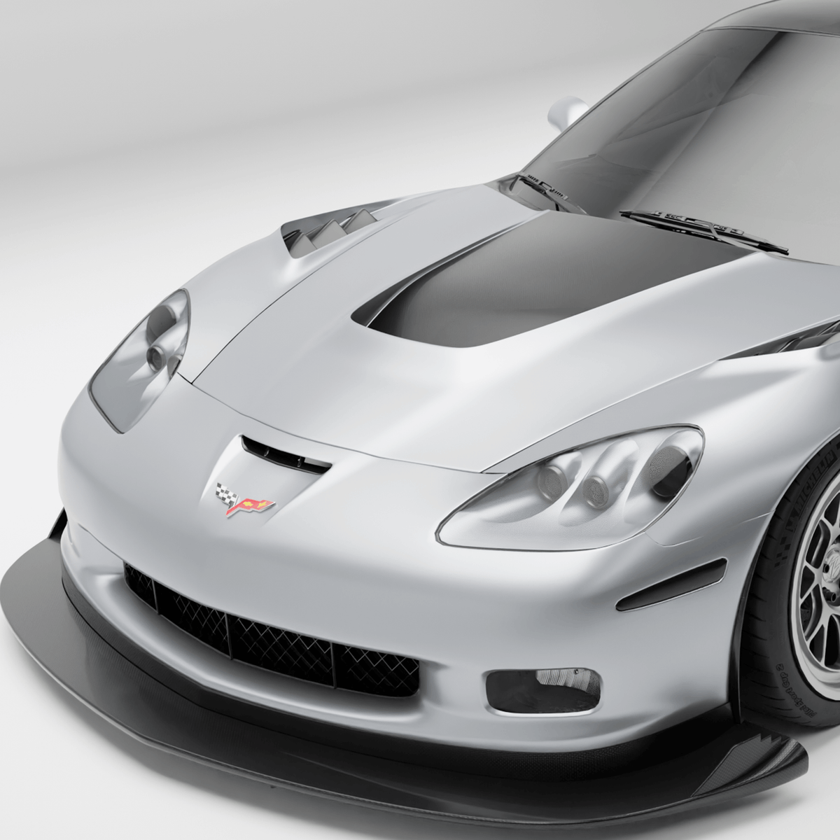 REVOZPORT Chevrolet Corvette C6 Carbon Fibre Bonnet (2006-2013) - Premium Bespoke AutoWorks