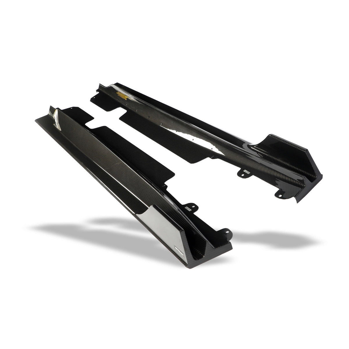 REVOZPORT Chevrolet Corvette C6 Carbon Fibre Side Skirts (2006-2013), image 4 - Premium Bespoke AutoWorks