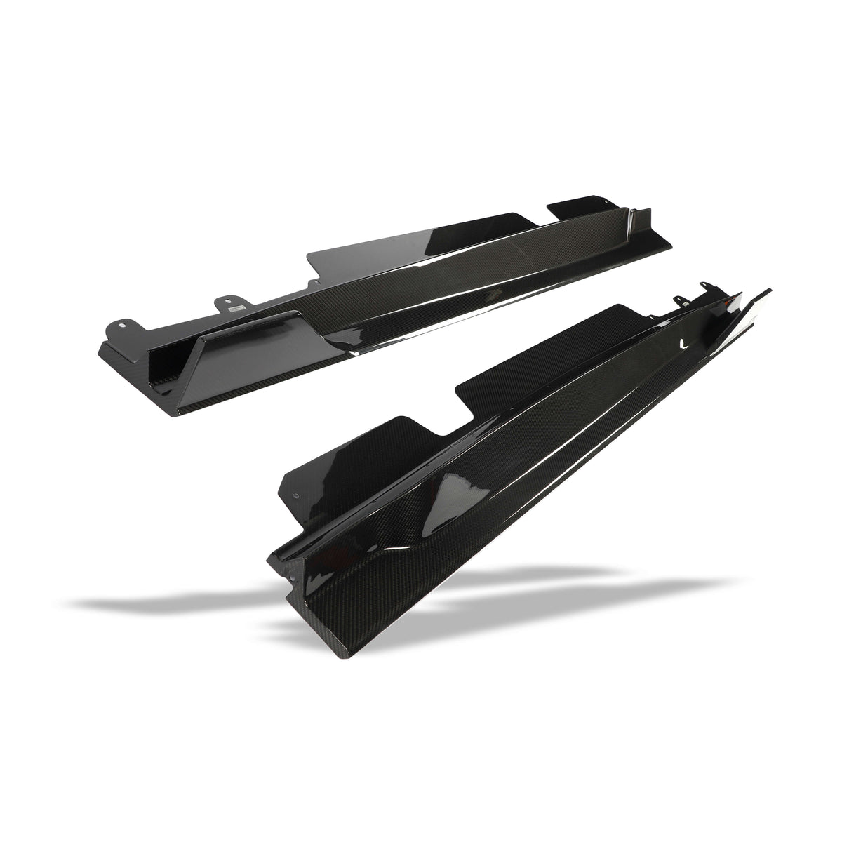 REVOZPORT Chevrolet Corvette C6 Carbon Fibre Side Skirts (2006-2013), image 5 - Premium Bespoke AutoWorks