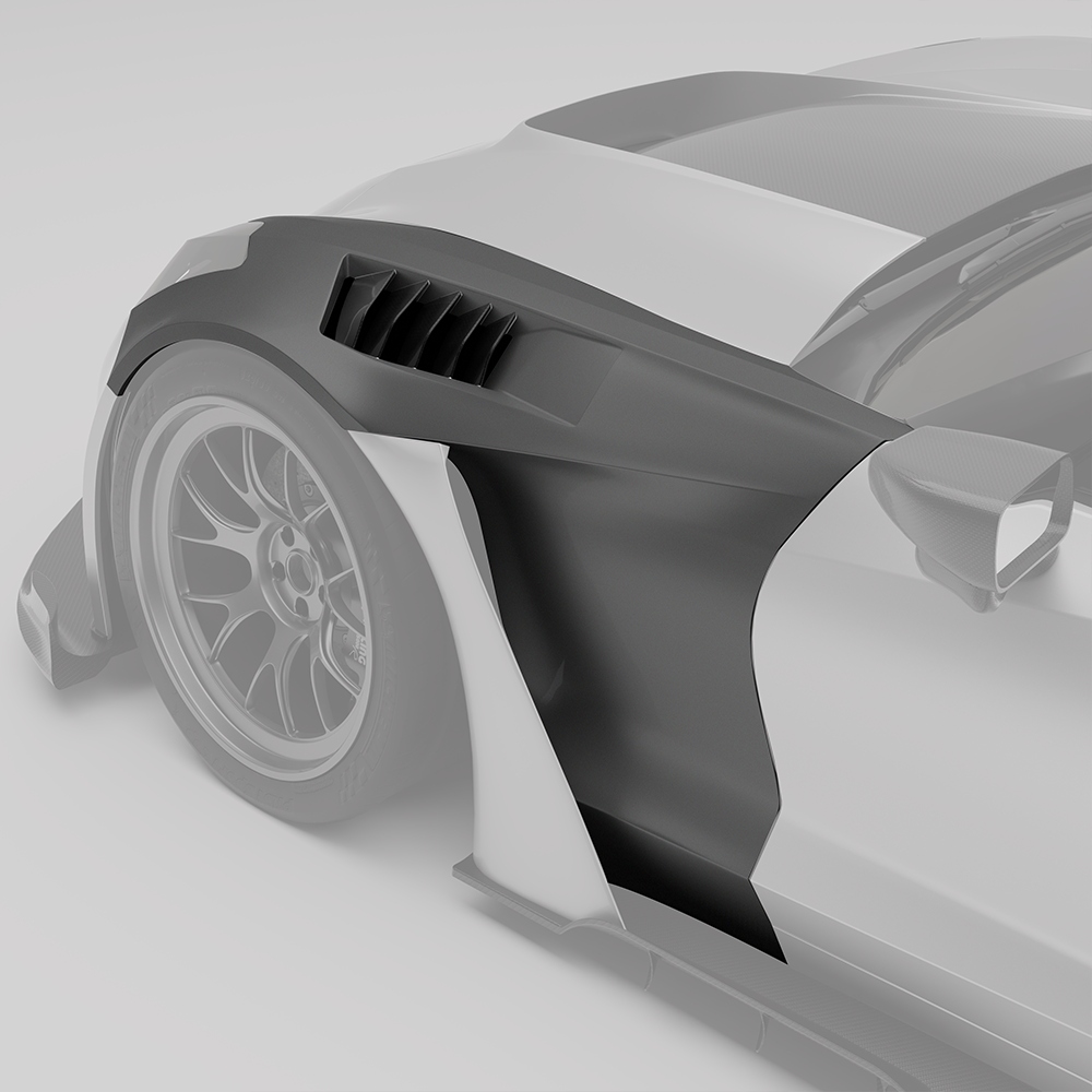 REVOZPORT Chevrolet Corvette C7 Carbon Fibre Front Fenders (2014-2019), image 2 - Premium Bespoke AutoWorks