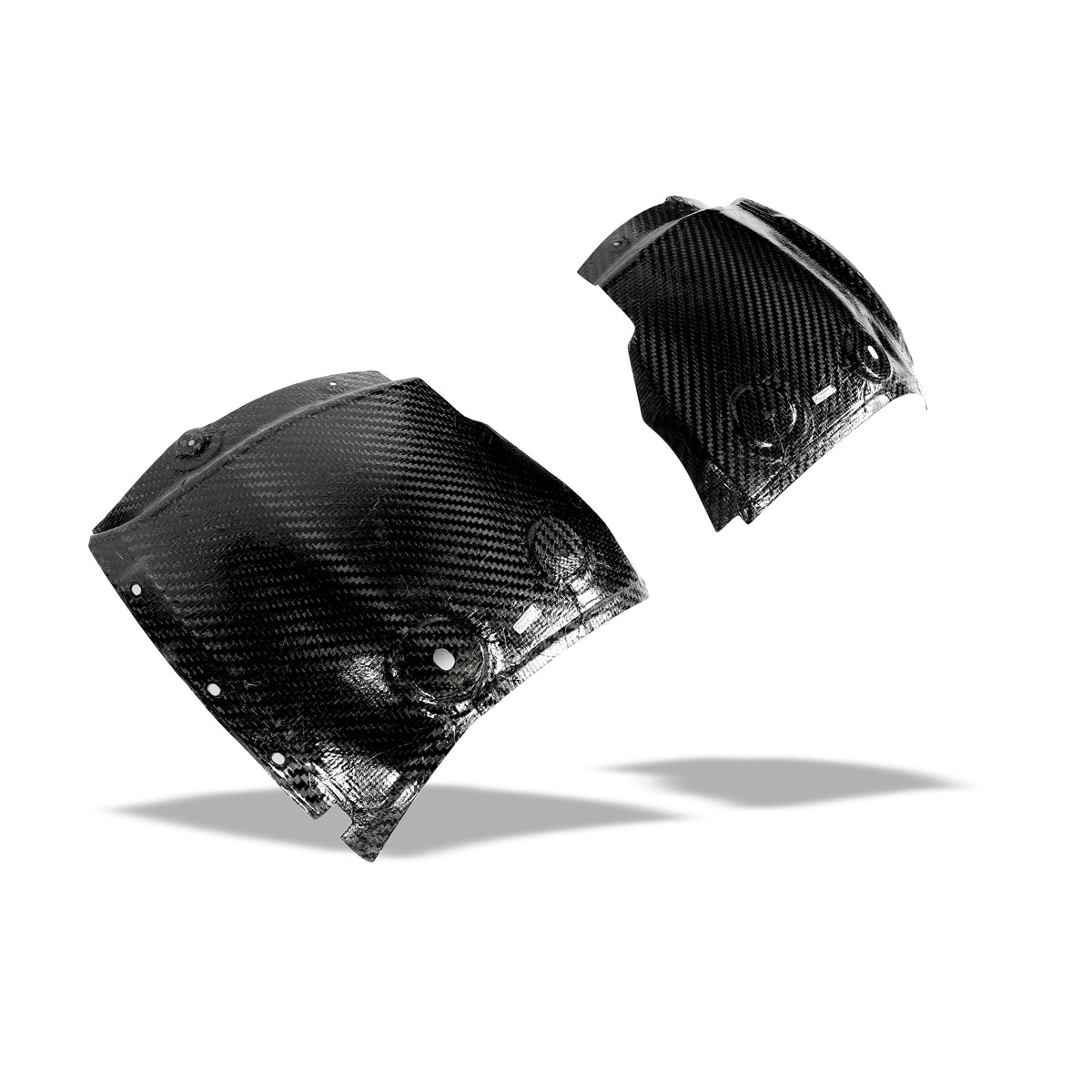 REVOZPORT Chevrolet Corvette C7 Carbon Fibre Front Inner Fender Liner Set (2014-2019), image 4 - Premium Bespoke AutoWorks