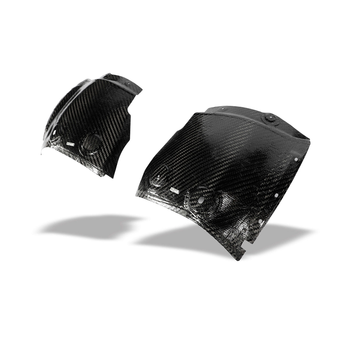 REVOZPORT Chevrolet Corvette C7 Carbon Fibre Front Inner Fender Liner Set (2014-2019), image 5 - Premium Bespoke AutoWorks