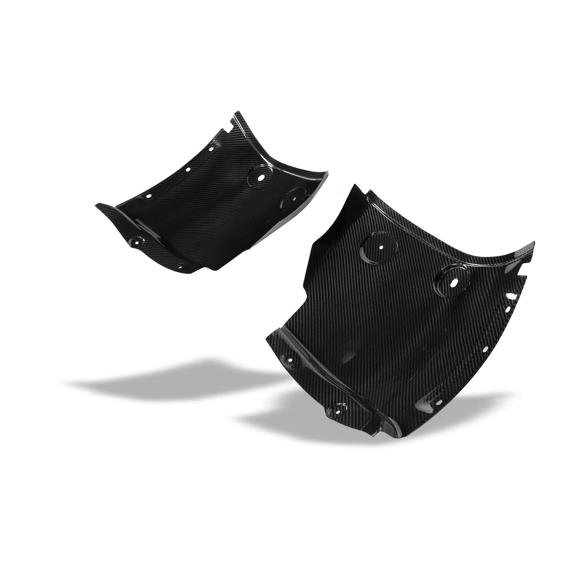 REVOZPORT Chevrolet Corvette C7 Carbon Fibre Front Inner Fender Liner Set (2014-2019), image 7 - Premium Bespoke AutoWorks
