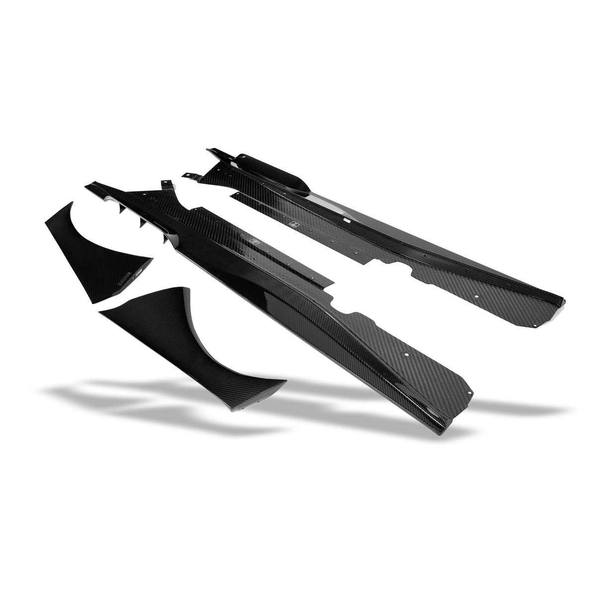 REVOZPORT Chevrolet Corvette C7 Carbon Fibre Side Skirts (2014-2019), image 4 - Premium Bespoke AutoWorks