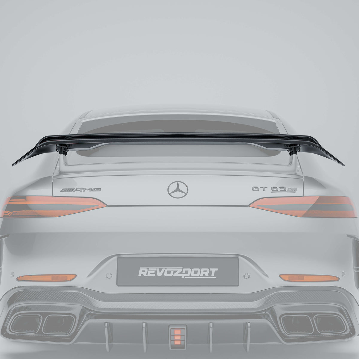 REVOZPORT Mercedes-AMG GT 63 S 4-Door X290 Carbon Fibre Rear Spoiler (2019+) - Premium Bespoke AutoWorks