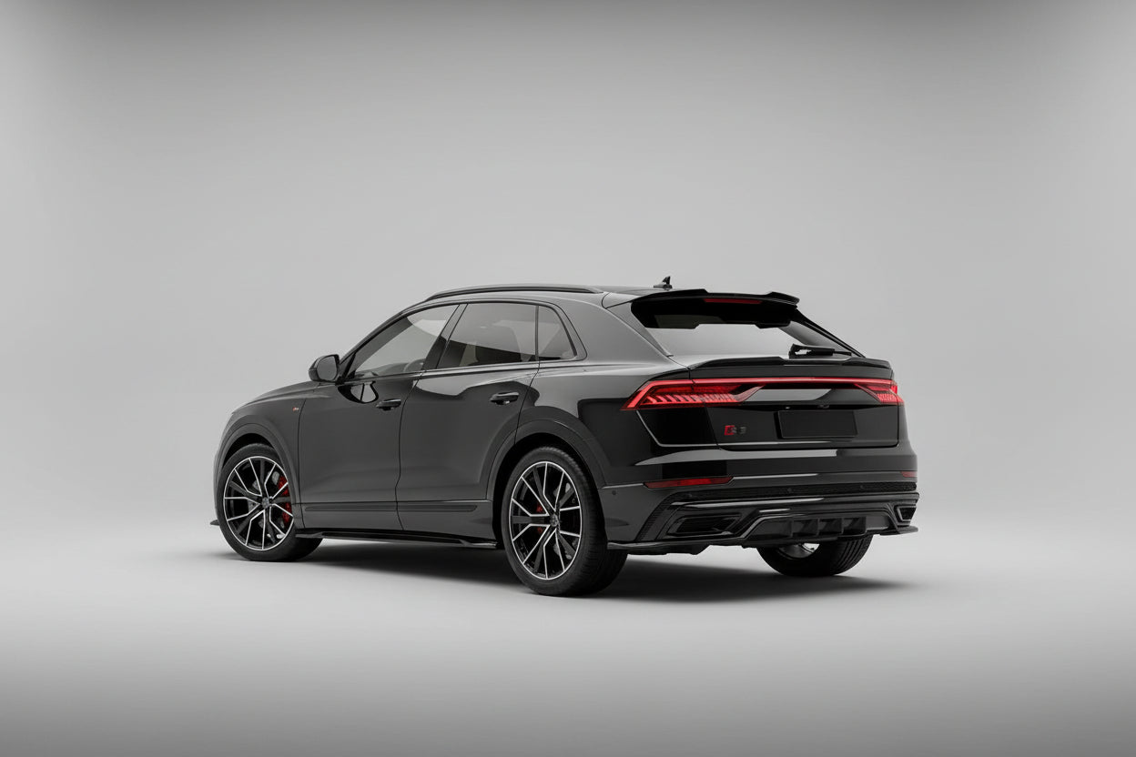 Audi Q8 S-Line 2023+ Full Aero Low Line Kit In Gloss Black | Premium Bespoke AutoWorks