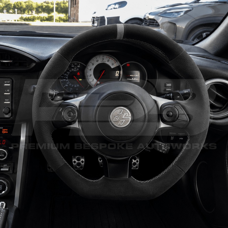 Toyota custom steering wheel, hand-finished to order by Premium Bespoke AutoWorks