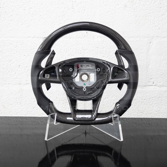 Mercedes Carbon Fibre Perforated Leather Steering Wheel