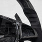 Mercedes AMG Carbon Fibre LED Custom Steering Wheel With Alcantara Grips - Premium Bespoke AutoWorks