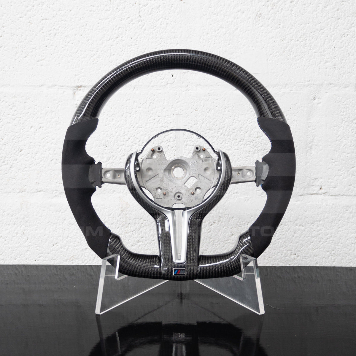 BMW M3/ M4/M5 Carbon Fibre Steering Wheel With Alcantara Grips | Premium Bespoke AutoWorks