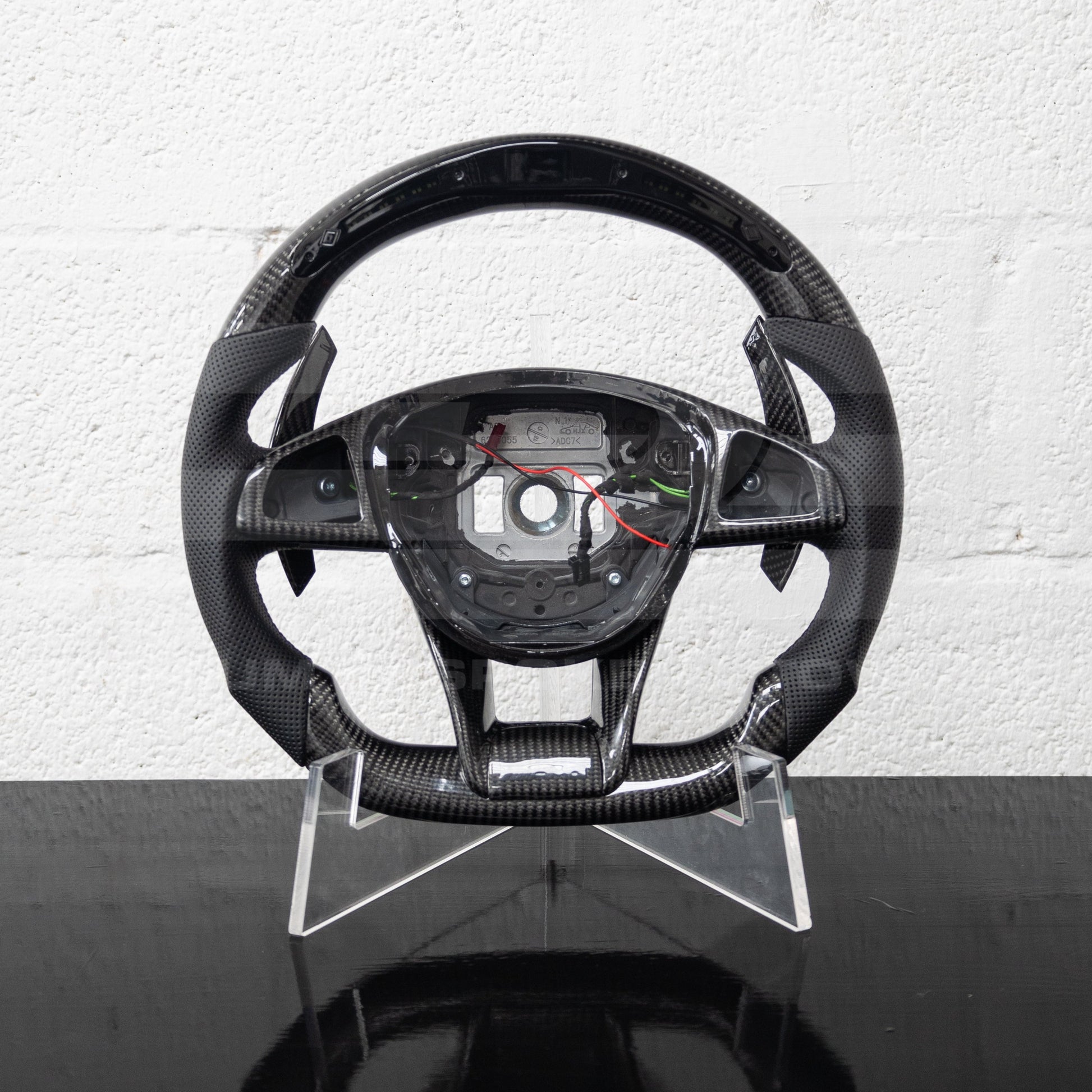 Mercedes Carbon Perforated Leather Steering Wheel
