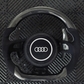 Audi R8 Carbon Fibre Custom Steering Wheel