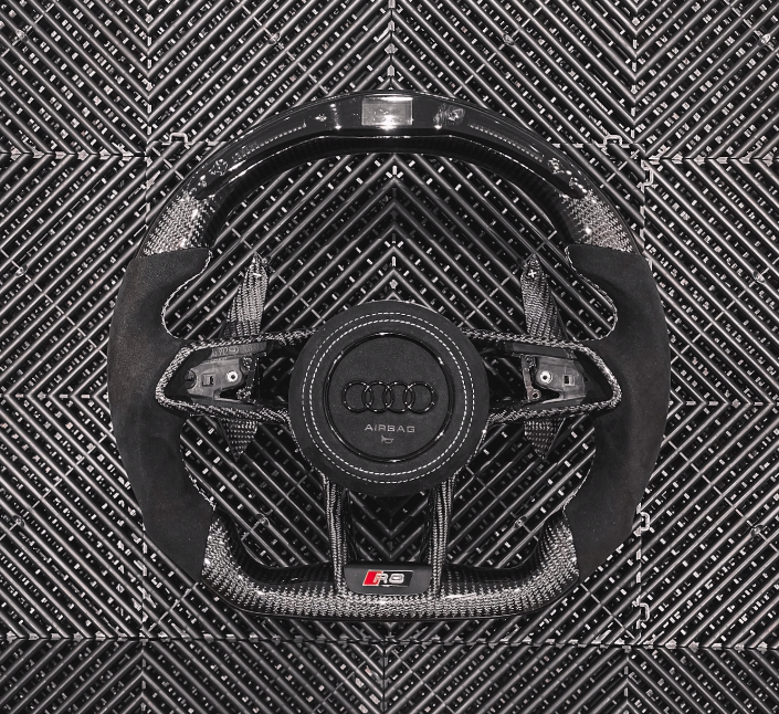 Audi R8 Gen 2 Carbon Fibre Steering Wheel